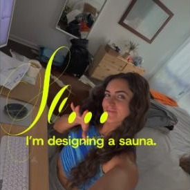 I'm designing a sauna